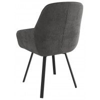 Стул поворотный Romeo Smile 360 b28 antracite lux/черный купить в Минске