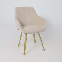 Стул поворотный Romeo Smile 360 b03 cream lux/золото купить в Минске