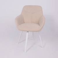Стул поворотный Romeo Smile 360 b03 cream lux/белый купить в Минске Стул поворотный Romeo Smile 360 b03 cream lux/белый купить в Минске