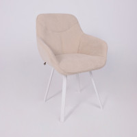 Стул поворотный Romeo Smile 360 b03 cream lux/белый купить в Минске Стул поворотный Romeo Smile 360 b03 cream lux/белый купить в Минске