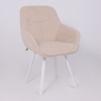 Стул поворотный Romeo Smile 360 b03 cream lux/белый купить в Минске Стул поворотный Romeo Smile 360 b03 cream lux/белый купить в Минске