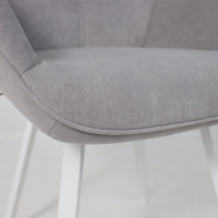 Стул поворотный Romeo Smile 360 b22 grey lux/белый купить в Минске