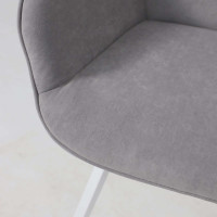 Стул поворотный Romeo Smile 360 b22 grey lux/белый купить в Минске