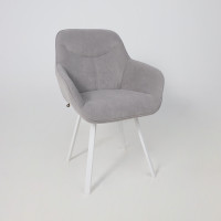 Стул поворотный Romeo Smile 360 b22 grey lux/белый купить в Минске