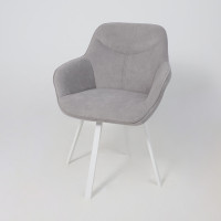 Стул поворотный Romeo Smile 360 b22 grey lux/белый купить в Минске
