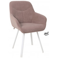 Стул поворотный Romeo Smile 360 b05 latte lux/белый