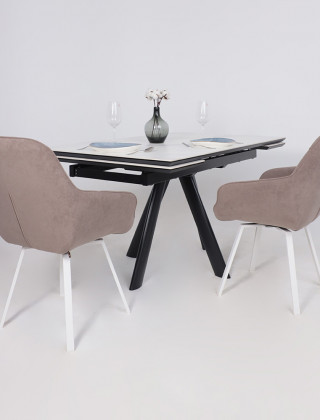 Стул поворотный Romeo Smile 360 b05 latte lux/белый купить в Минске