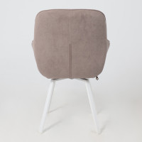 Стул поворотный Romeo Smile 360 b05 latte lux/белый купить в Минске Стул поворотный Romeo Smile 360 b05 latte lux/белый купить в Минске