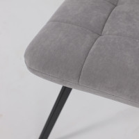 Стул Rommy b22 grey lux/черный купить в Минске
