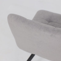 Стул Rommy b22 grey lux/черный купить в Минске