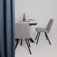 Стул Rommy b22 grey lux/черный купить в Минске