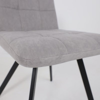 Стул Rommy b22 grey lux/черный купить в Минске
