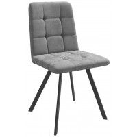 Стул Rommy b22 grey lux/черный