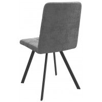 Стул Rommy b22 grey lux/черный купить в Минске