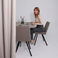 Стул Rommy b05 latte lux/черный купить в Минске