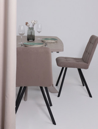Стул Rommy b05 latte lux/черный купить в Минске