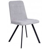 Стул Rommy b20 silver lux/черный