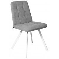 Стул Rommy b20  silver lux/белый