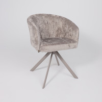 Стул поворотный SHELLY-R 360 m04 GREY BEIGE LUX/капучино купить в Минске