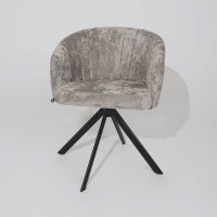 Стул поворотный SHELLY-R 360 m04 GREY BEIGE LUX/черный купить в Минске Стул поворотный SHELLY-R 360 m04 GREY BEIGE LUX/черный купить в Минске