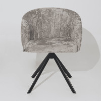 Стул поворотный SHELLY-R 360 m04 GREY BEIGE LUX/черный купить в Минске Стул поворотный SHELLY-R 360 m04 GREY BEIGE LUX/черный купить в Минске