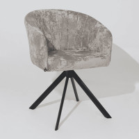 Стул поворотный SHELLY-R 360 m04 GREY BEIGE LUX/черный купить в Минске Стул поворотный SHELLY-R 360 m04 GREY BEIGE LUX/черный купить в Минске