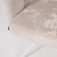 Стул поворотный SHELLY-R 360 m02 PEARL LUX/белый купить в Минске