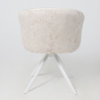 Стул поворотный SHELLY-R 360 m02 PEARL LUX/белый купить в Минске