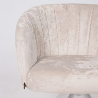 Стул поворотный SHELLY-R 360 m02 PEARL LUX/белый купить в Минске