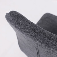 Стул поворотный SMART-R 360 g25 ANTRACITE шенилл LUX - d10 HEMATITE LUX/черный купить в Минске