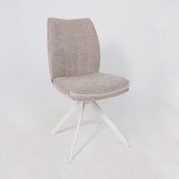 Стул поворотный SMART-R 360 g05 GREY BEIGE шенилл LUX - d07 PEARL GREY LUX/белый купить в Минске Стул поворотный SMART-R 360 g05 GREY BEIGE шенилл LUX - d07 PEARL GREY LUX/белый купить в Минске