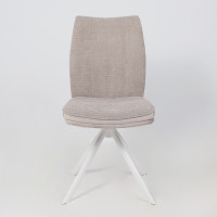 Стул поворотный SMART-R 360 g05 GREY BEIGE шенилл LUX - d07 PEARL GREY LUX/белый купить в Минске Стул поворотный SMART-R 360 g05 GREY BEIGE шенилл LUX - d07 PEARL GREY LUX/белый купить в Минске