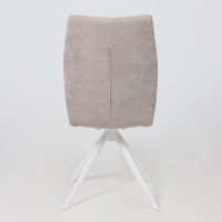 Стул поворотный SMART-R 360 g05 GREY BEIGE шенилл LUX - d07 PEARL GREY LUX/белый купить в Минске Стул поворотный SMART-R 360 g05 GREY BEIGE шенилл LUX - d07 PEARL GREY LUX/белый купить в Минске