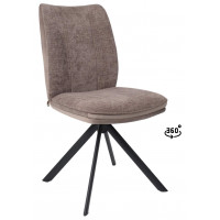 Стул поворотный SMART-R 360 g26 MOCCO шенилл LUX - d05 CAPPUCCINO LUX/черный