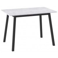 Стол раздвижной TIRK RADIAL-110 110(142)*70 серый сланец/черный