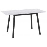 Стол раздвижной TIRK RADIAL-110 110(142)*70 серый сланец/черный в Минске