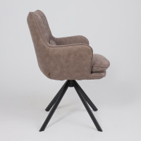 Стул поворотный TRUMP-R 360 g26 MOCCO шенилл LUX - Mocco замша LUX/черный купить в Минске Стул поворотный TRUMP-R 360 g26 MOCCO шенилл LUX - Mocco замша LUX/черный купить в Минске