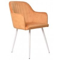 Стул Эмеральд классик горчичный (белый каркас) Стул Эмеральд классик горчичный (белый каркас)