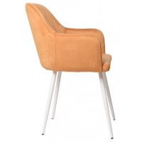 Стул Эмеральд классик горчичный (белый каркас) купить в Минске