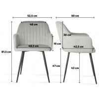 Стул Эмеральд классик пыльная роза купить в Минске