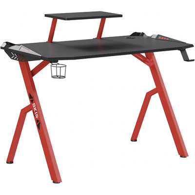 Геймерский стол SKILL CTG-001 красный купить в Минске