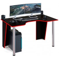 Компьютерный стол Сокол КСТ-18 красный