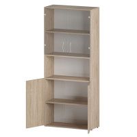 Шкаф для документов со стеклом С-215.522.S2-2