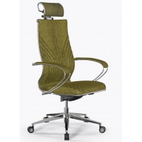 Кресло Metta SAMURAI B2-13K (MSS3.2) оливковый (дизайнерские ролики)