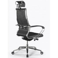 Кресло Metta SAMURAI B2-13K (MSS3.2) темно-серый (дизайнерские ролики) купить в Минске