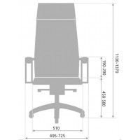 Кресло Metta SAMURAI L1-10K (MSS3.2) темно-коричневый купить в Минске