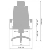 Кресло Metta SAMURAI L2-11D (MSS3.2) светло-бежевый купить в Минске