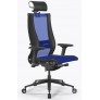Кресло Metta SAMURAI L2-16D синий/черный
