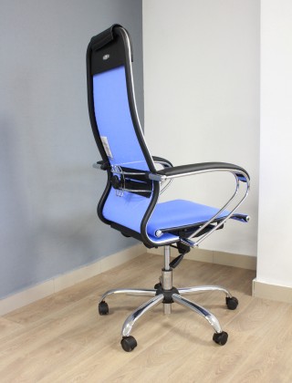 Кресло МЕТТА B 1m 4/K131 Т (CH комплект 4) черное сиденье