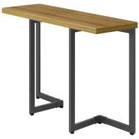 Стол-консоль Арлен 1 1100*380(760)*760 дуб золотой крафт / черный